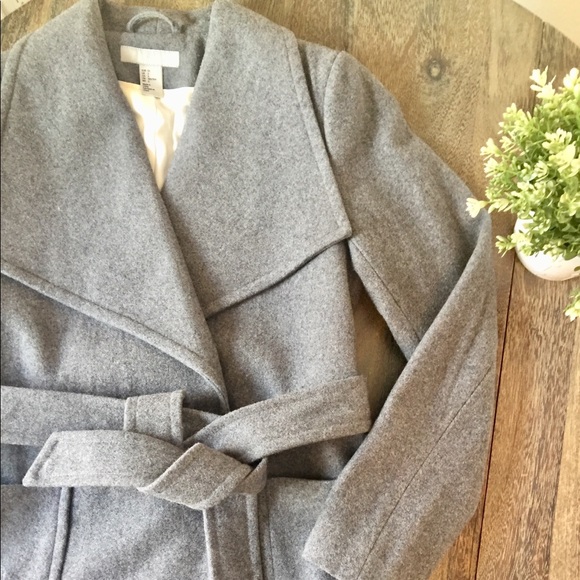 H&M Jackets & Blazers - NWOT H&M wool blend coat, Gray